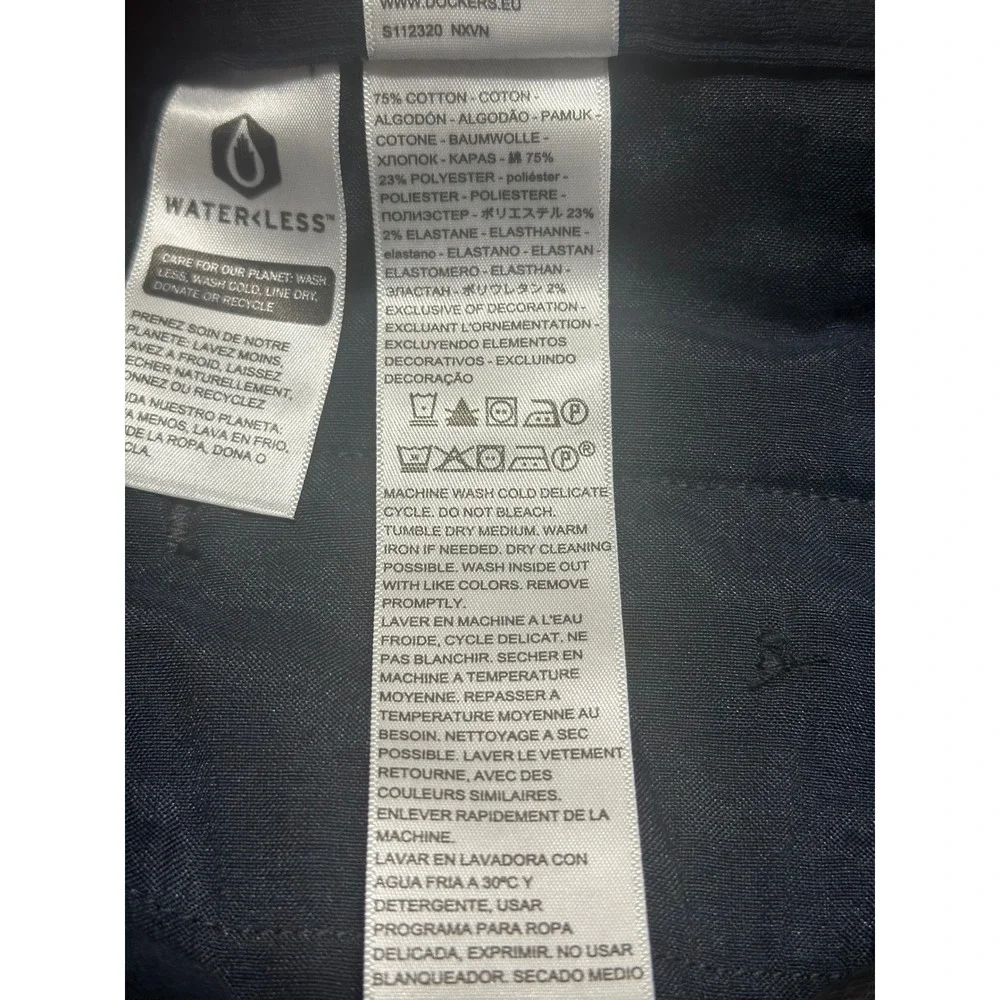 Dockers Comfort‎ Mens 40x30(actual 39x29) relaxed Pleated Stretch Pants  gray